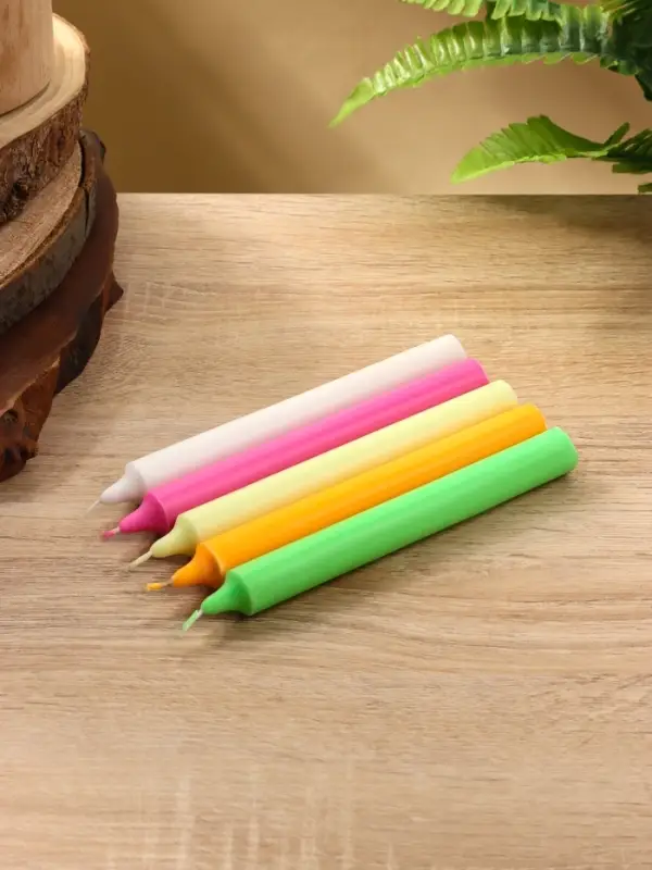 Свеча Свеча "Классика" 2х2х17 см МИКС