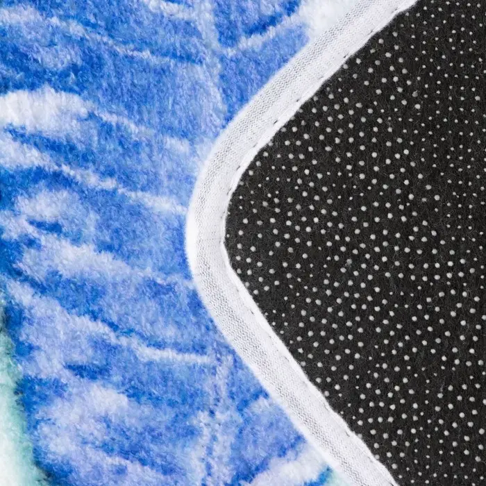 Коврик для ванной и туалета SAVANNA &laquo;Гранд&raquo;, 50&times;80 см, голубой