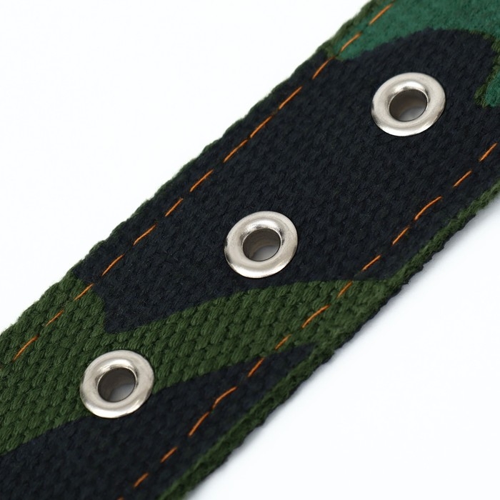 Ошейник брезентовый двухслойный  Ошейник брезентовый двухслойный "Камуфляж", 72 х 3,5 см