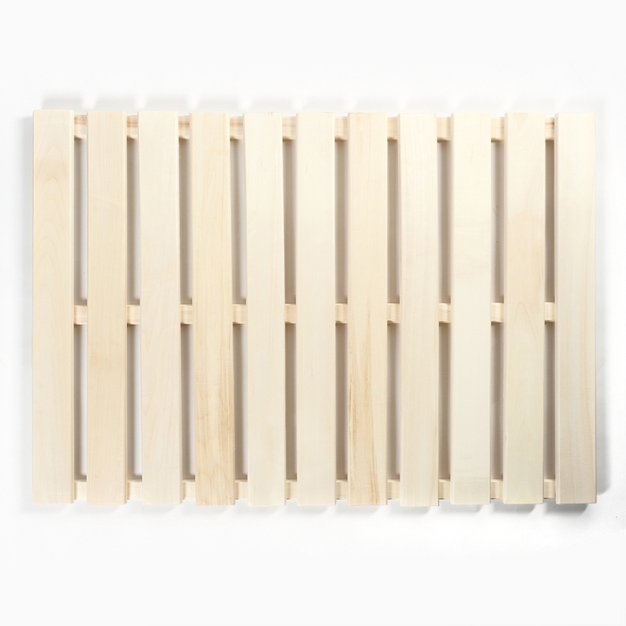 Решетка для пола из липы, 100х70х3 см Решетка для пола из липы, 100х70х3 см