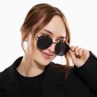 Очки солнцезащитные uv 400, дужка 13 см, ширина 12.5 см, линза 5.1×5.4 см