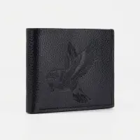 Портмоне мужское без застёжки, отдел для купюр, монет и карт, цвет чёрный Портмоне мужское без застёжки, отдел для купюр, монет и карт, цвет чёрный