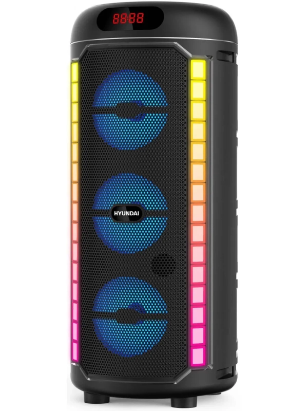 Минисистема H-MC1221 черный 15Вт FM USB BT SD MMC Минисистема H-MC1221 черный 15Вт FM USB BT SD MMC