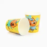 Стаканы  "Три Кота. Праздник для котят" 6 шт.