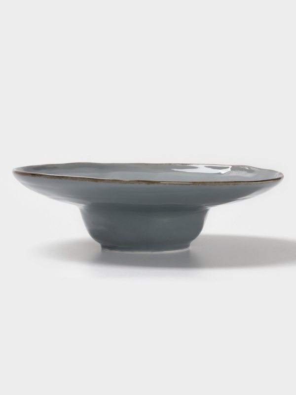 Тарелка для пасты Magistro "Alpine Frost" 25см 25,6х6,9 цвет синий