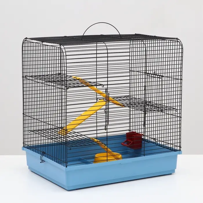 Клетка для грызунов "Сеня 3-1", 49&times;36&times;51 см, цвет МИКС