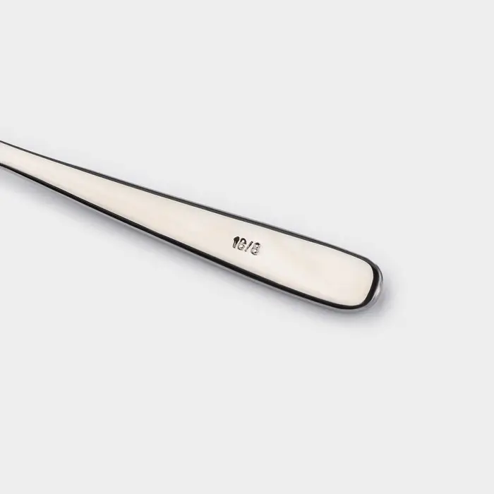 Ложка чайная из нержавеющей стали Magistro «Джентри», длина 16 см, цвет серебряный Ложка чайная из нержавеющей стали Magistro «Джентри», длина 16 см, цвет серебряный