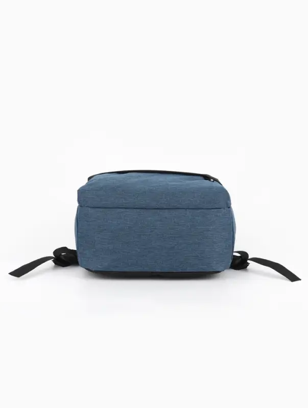 Рюкзак школьный, 1 отделение, 4 кармана, 30&times;12&times;43 см, синий