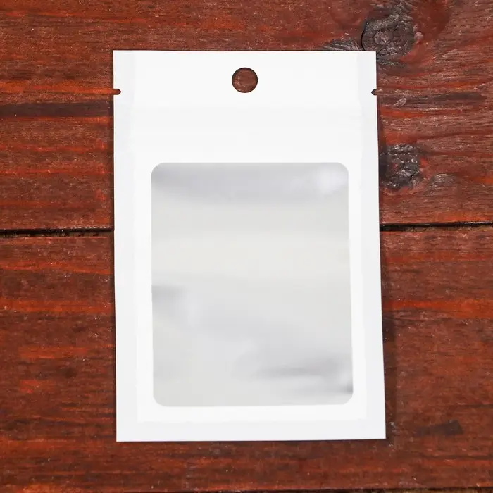 Пакет Zip - lock ПП, с плоским дном, сплошное окно 14×24 см