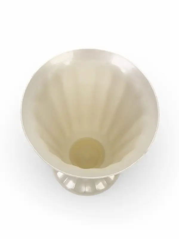 Ваза для цветов, 17 л, d=29 см, h=52 см, пластиковая, белая