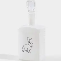 Ваза "Кролик" белая