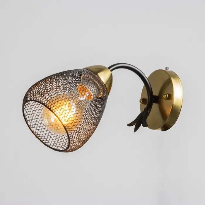 Бра &laquo;Дассе&raquo; 1хЕ27 40 Вт черно-бронзовый 24&times;13&times;14 см