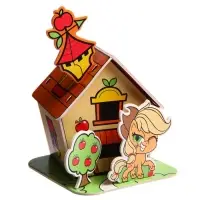 3D конструктор из пенокартона «Домик Эпплджек», 2 листа, My Little Pony 3D конструктор из пенокартона «Домик Эпплджек», 2 листа, My Little Pony