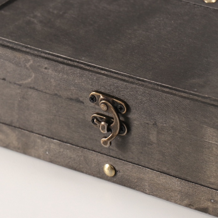 Шкатулка дерево "Графит" 11,5х28,8х8 см