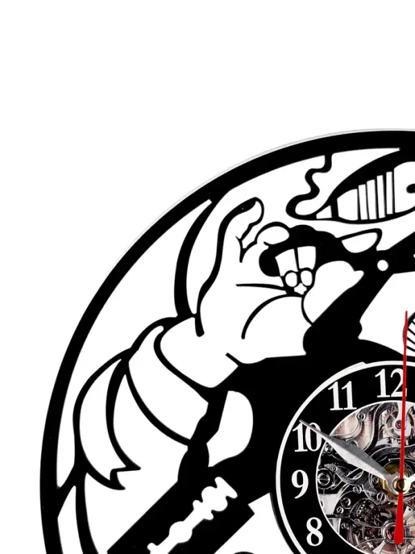 Часы настенные интерьерные &laquo;Барбершоп&raquo;, бесшумные, плавный ход, 30&times;30 см, от батарейки 1&times;АА