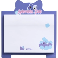 Стикеры с клеевым краем M&G Adorable Pet, 76x100 мм, 40 л, в ассортименте
