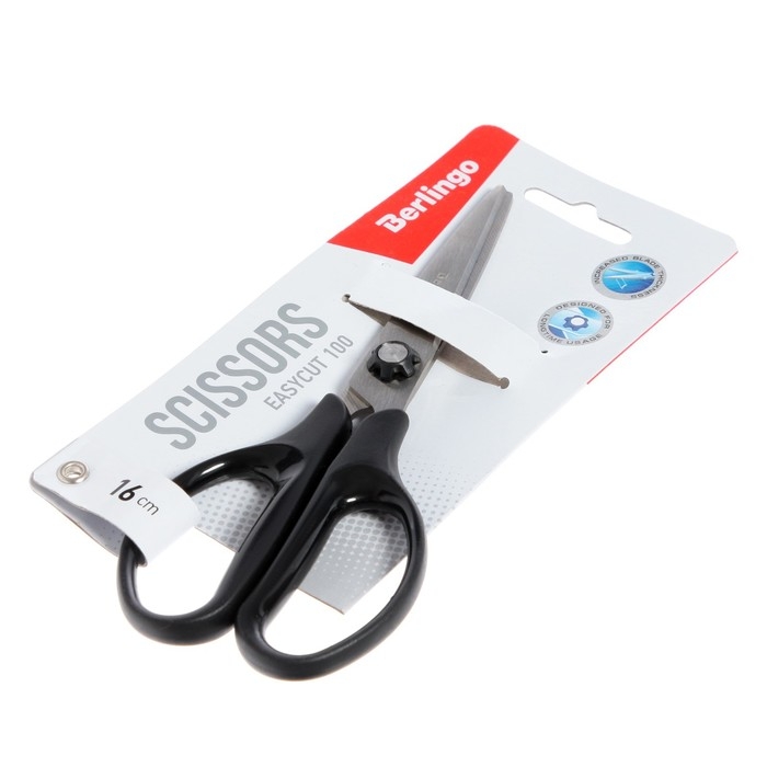 Ножницы 16cм Berlingo Ножницы 16cм Berlingo "Easycut 100", европодвес