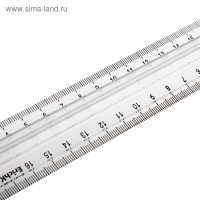 Линейка с держателем 20 см ErichKrause "Clear"  49530