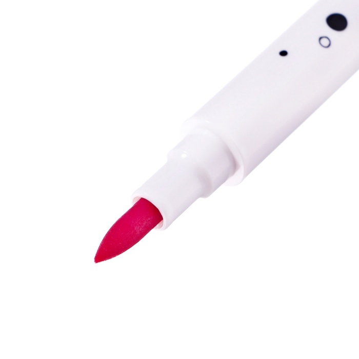 Набор маркеров 18 цветов двусторонние, в пластик тубусе МИКС Набор маркеров 18 цветов двусторонние, в пластик тубусе МИКС