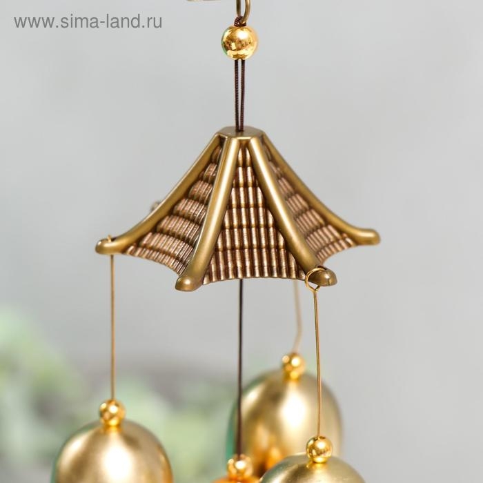 Музыка ветра металл Музыка ветра металл "Инь-ян" 3 колокольчика 47 см