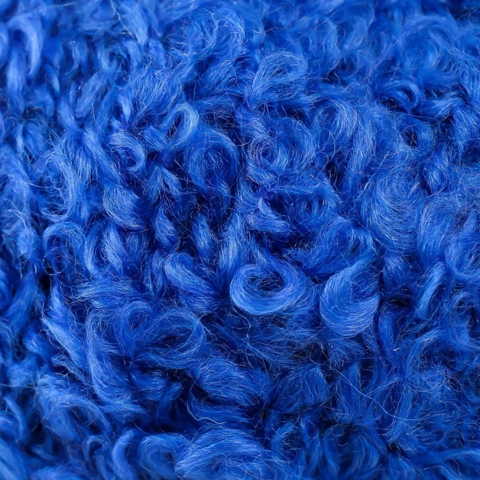 Пряжа Пряжа "Буклированная" 30% мохер,20% шерсть,50% акрил 220м/200гр (26-Василек)