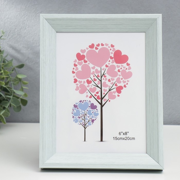 Фоторамка пластик 15х20 см Фоторамка пластик 15х20 см "Римини. Мятная"