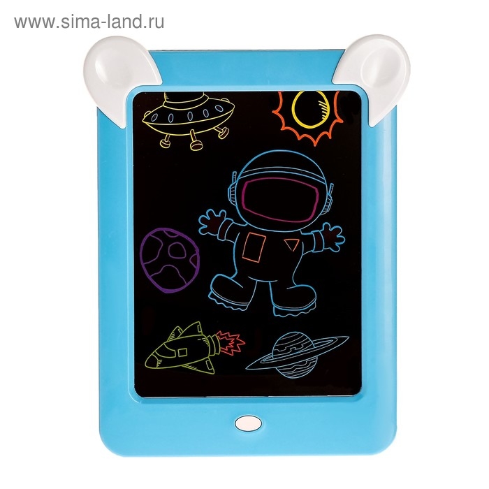 Планшет для рисования 3D «Зайка», с ручками и карточками, цвет МИКС Планшет для рисования 3D «Зайка», с ручками и карточками, цвет МИКС