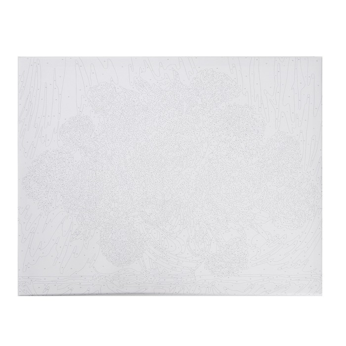 Картина по номерам на холсте с подрамником «Букет», 40 х 50 см