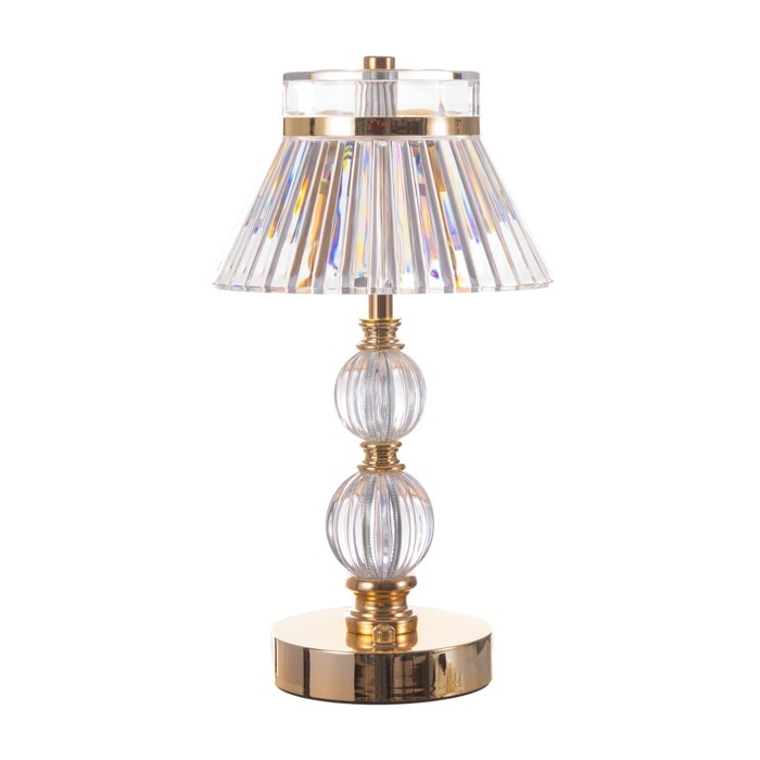 Настольная лампа сенсорная Настольная лампа сенсорная "Гела" LED 10Вт АКБ золото 15х15х30 см