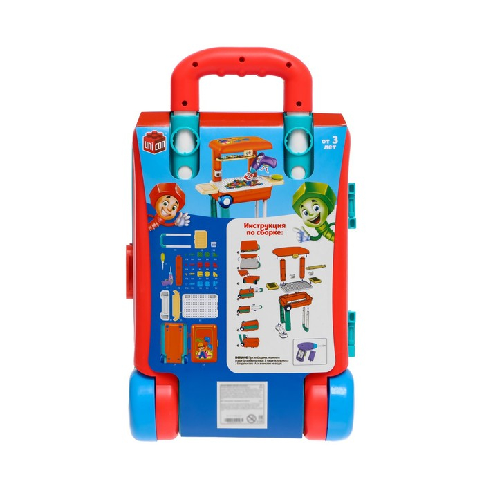 Познавательный конструктор «Конструктики», 143 детали Познавательный конструктор «Конструктики», 143 детали