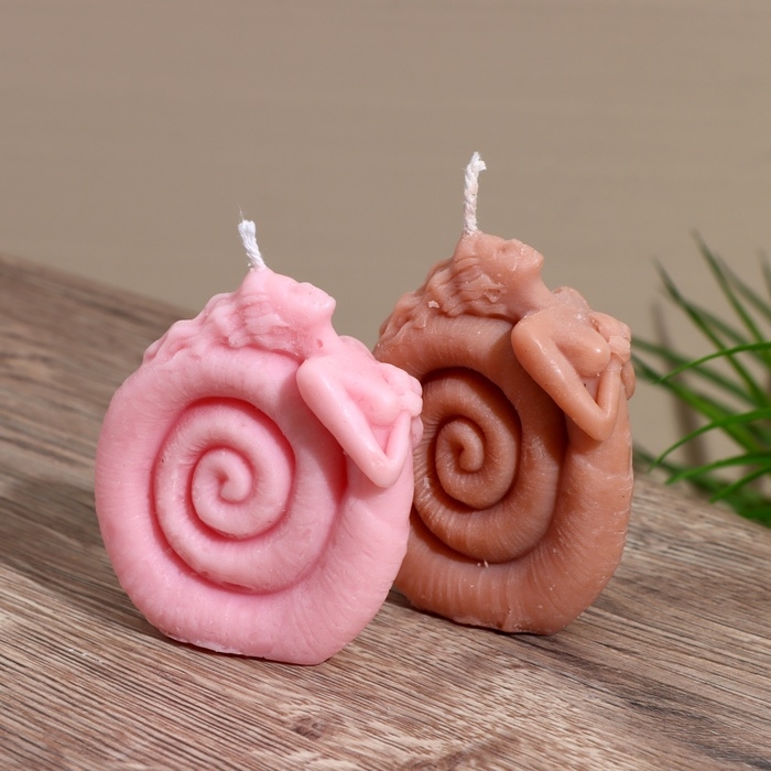 Свеча  Свеча "Русалка" 6,5х4х8 см, соевый воск МИКС