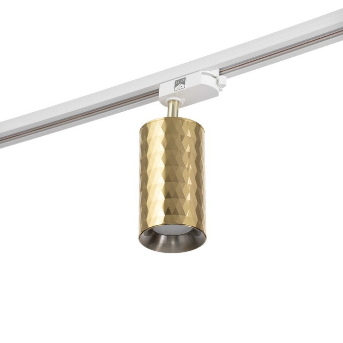 Светильник трековый Светильник трековый "Андри" GU10 220В золото 7,5х7,5х20 см