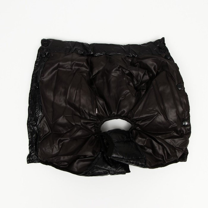 Комбинезон на кнопках, размер 8 (ДС 23 см, ОГ 30, ОШ 22 см), чёрный Комбинезон на кнопках, размер 8 (ДС 23 см, ОГ 30, ОШ 22 см), чёрный