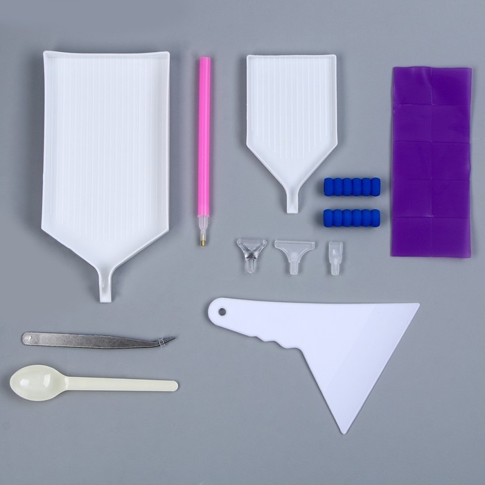 Набор инструментов для алмазной мозаики «Универсальный» Набор инструментов для алмазной мозаики «Универсальный»