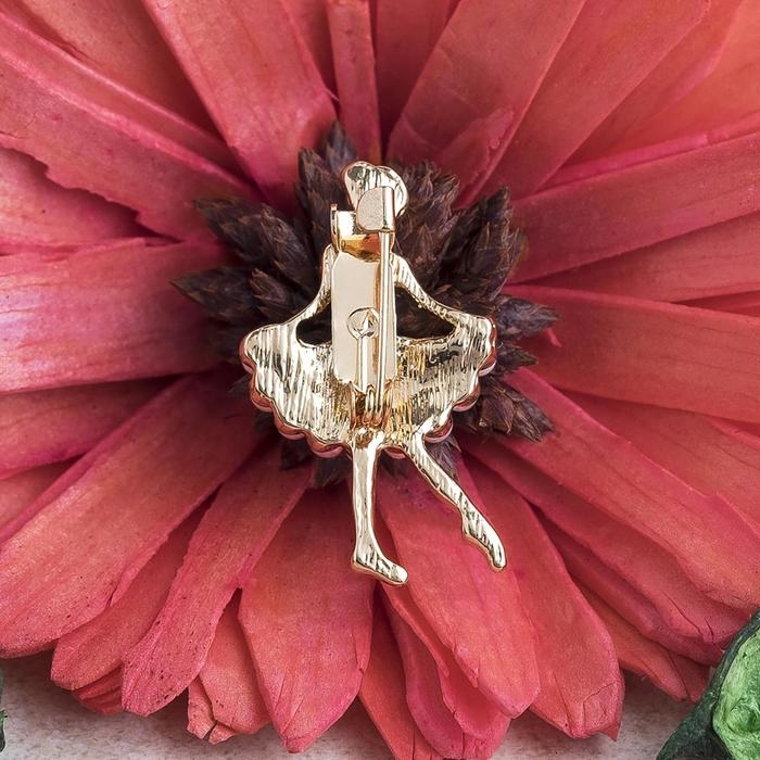 Брошь «Балеринка» мини, цвет МИКС (неделимая фасовка 12 шт., цена за шт.) Брошь «Балеринка» мини, цвет МИКС (неделимая фасовка 12 шт., цена за шт.)