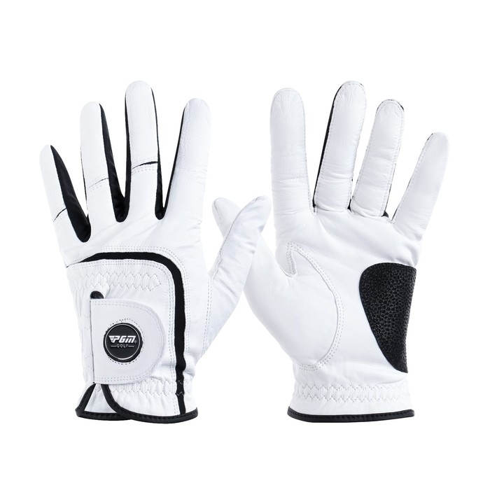 Перчатка для гольфа PGM, мужская, левая, противоскользящая, овчина, размер 23 Перчатка для гольфа PGM, мужская, левая, противоскользящая, овчина, размер 23