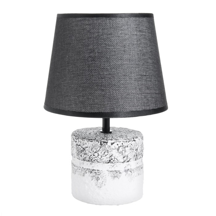 Настольная лампа Настольная лампа "Туман" Е14 40Вт черный 20х20х30см RISALUX