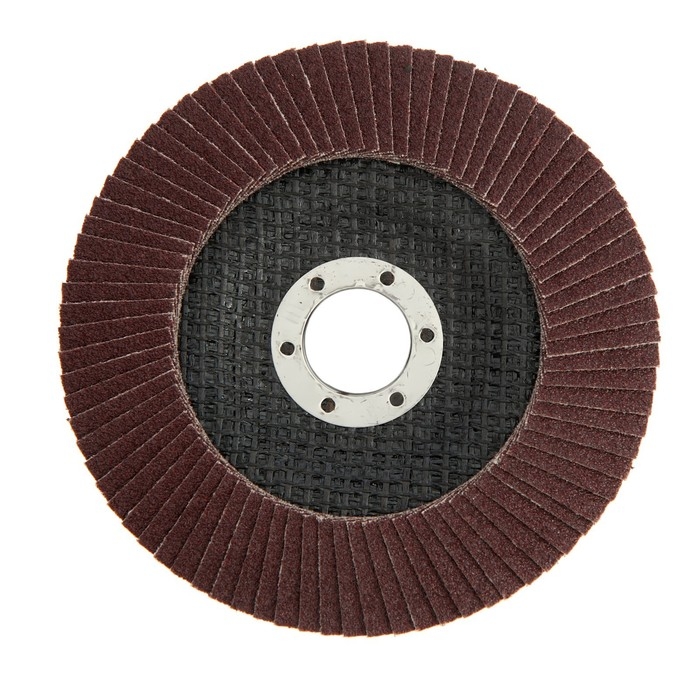 Круг лепестковый торцевой ТУНДРА, 125 х 22 мм, Р100 Круг лепестковый торцевой ТУНДРА, 125 х 22 мм, Р100