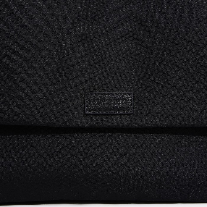 Сумка мужская «Медведково», цвет чёрный