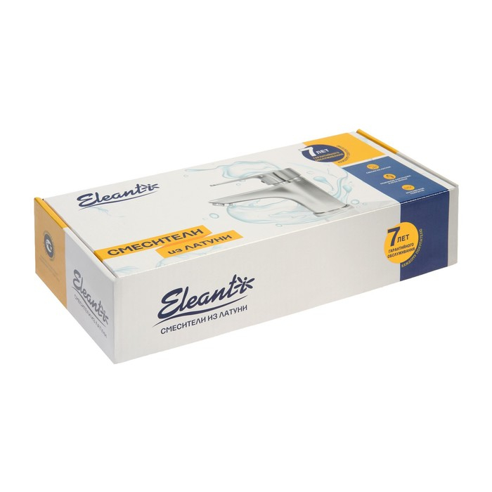 Смеситель для кухни Eleanti ELT5030, однорычажный, с гибкой подводкой, поворотный излив, цвет хром Смеситель для кухни Eleanti ELT5030, однорычажный, с гибкой подводкой, поворотный излив, цвет хром
