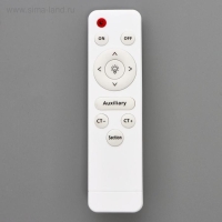 Люстра с ПДУ 661315/6 LED 120Вт 3 режима 3000-6000К кофе 59x59x13,5 см