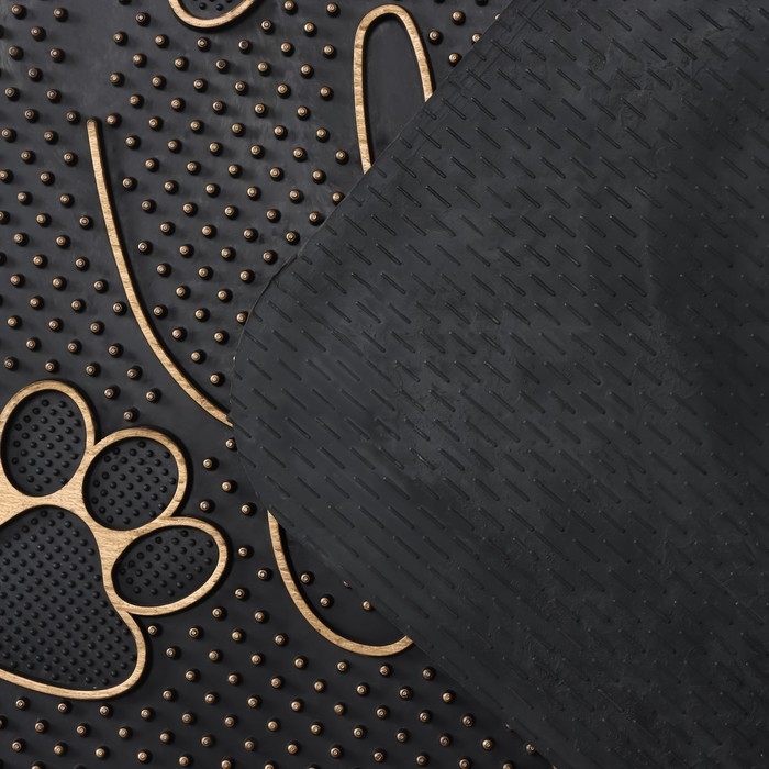 Коврик придверный Доляна «Лапка», цвет МИКС Коврик придверный Доляна «Лапка», цвет МИКС