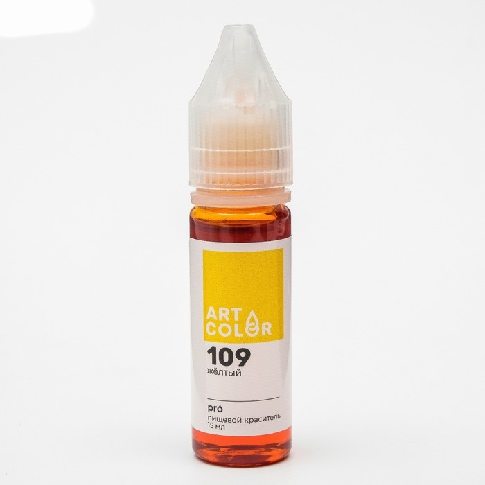Гелевый краситель Art Color, жёлтый, 15 мл Гелевый краситель Art Color, жёлтый, 15 мл