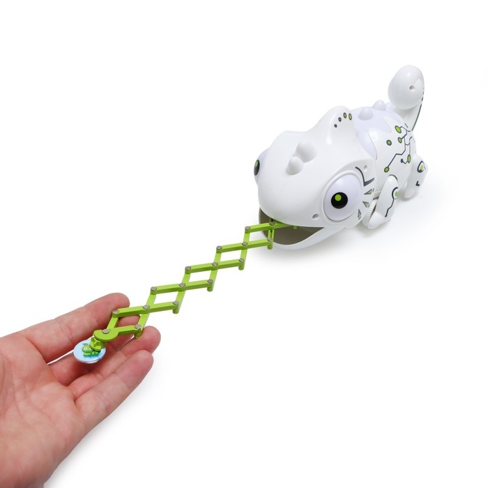 Робот «Хамелеон» IQ BOT, на пульте управления, интерактивный: звук, свет, на батарейках Робот «Хамелеон» IQ BOT, на пульте управления, интерактивный: звук, свет, на батарейках