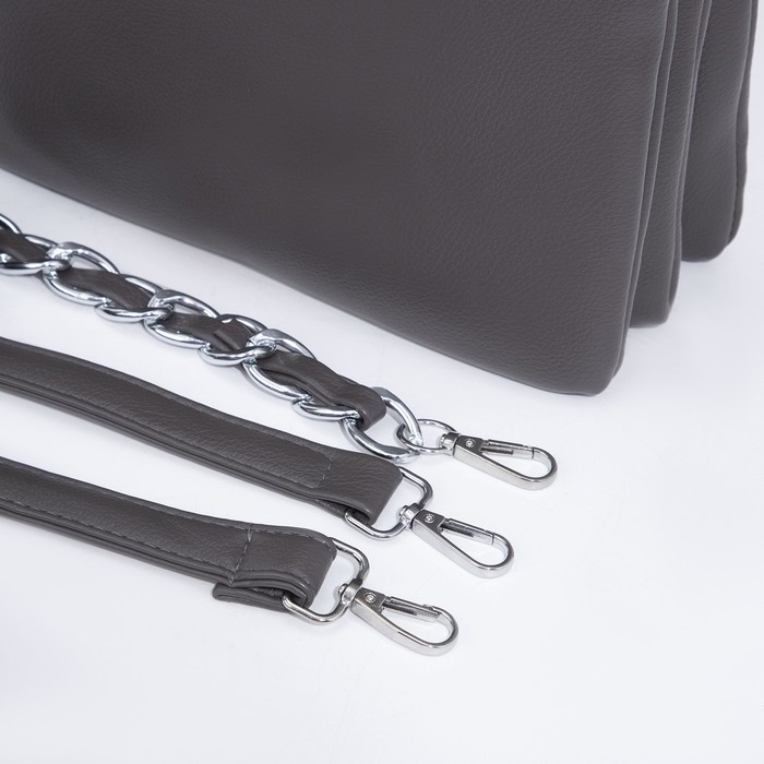 Сумка кросс-боди на молнии, цвет серый Сумка кросс-боди на молнии, цвет серый