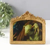 Фоторамка полистоун 11х16 см "Арка" золото 1,8х19,5х18,3 см