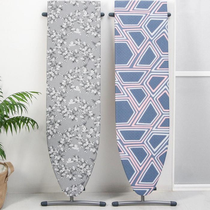 Доска гладильная Nika «Лина. Эконом», 106×29 см, два положения высоты 70,80 см, рисунок микс Доска гладильная Nika «Лина. Эконом», 106×29 см, два положения высоты 70,80 см, рисунок микс