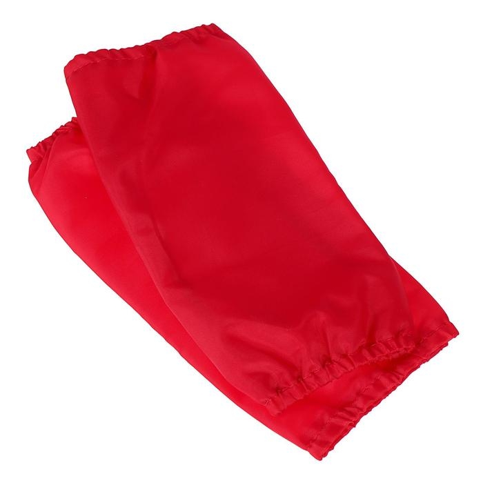 Фартук для труда + нарукавники, 490 х 390/250 х 160 мм, размер S (рост 116-146), Calligrata, Фартук для труда + нарукавники, 490 х 390/250 х 160 мм, размер S (рост 116-146), Calligrata, "Стандарт", красный