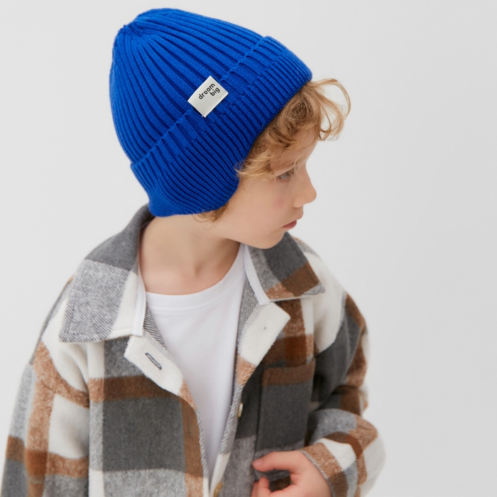 Шапка детская KAFTAN р.52-54 синий Шапка детская KAFTAN р.52-54 синий