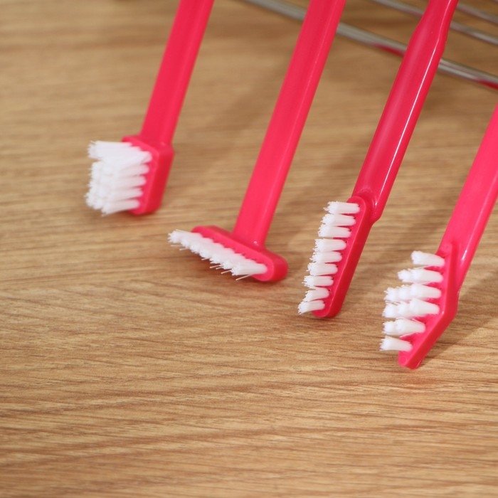 Набор щёток для труднодоступных мест Доляна, 4 шт, цвет МИКС Набор щёток для труднодоступных мест Доляна, 4 шт, цвет МИКС